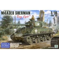 Scalemodelshop Sales Store 13 1/16 M4A3E8 Sherman “Easy Eight” Andy’s Hobby HQ