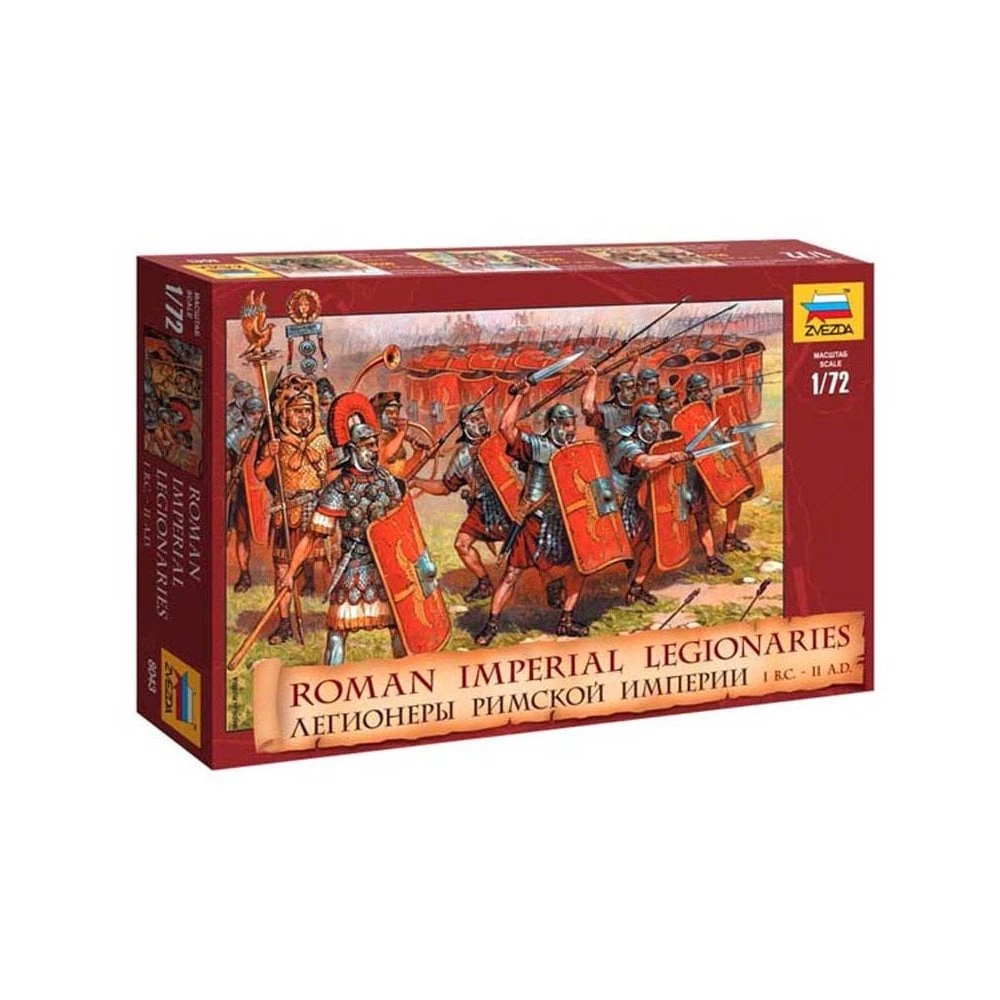 1/72 Roman Imperial Infantry Zvezda 8043 3 1/72 Roman Imperial Infantry Zvezda 8043