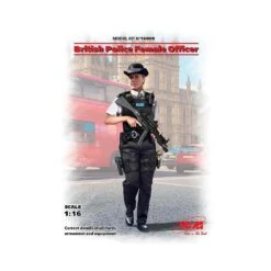 1/16 British Police Female Officer ICM 16009