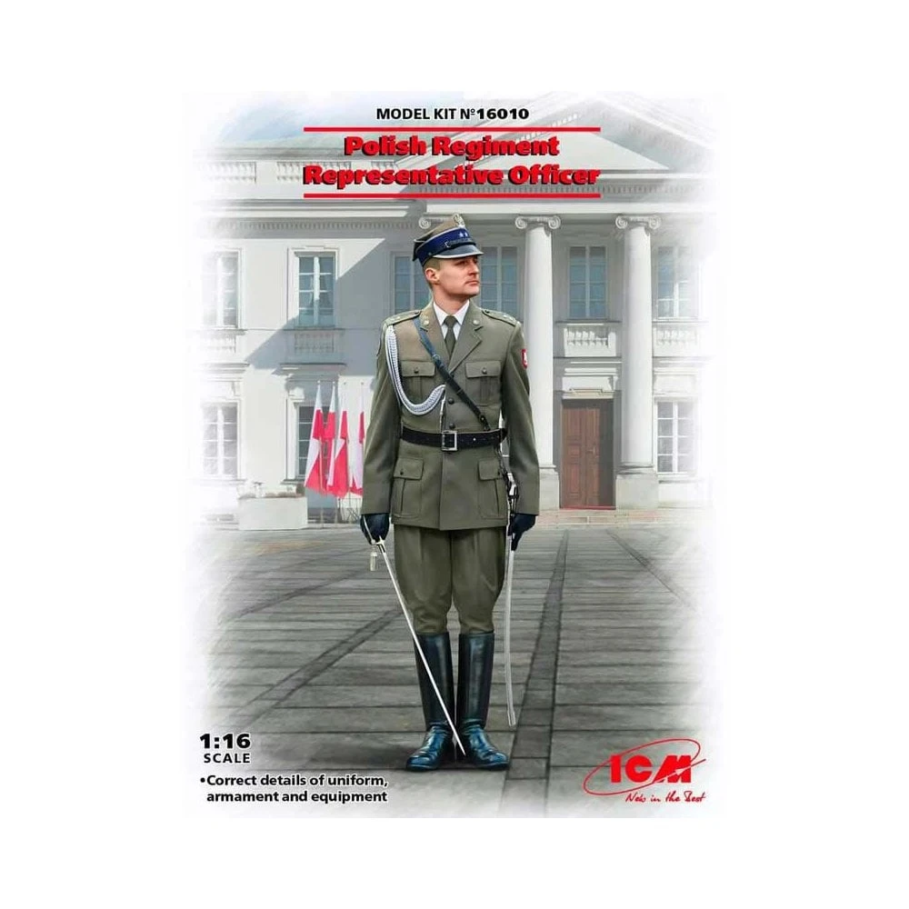 1/16 Polish Regiment Representative Officer ICM 16010 3 1/16 Polish Regiment Representative Officer ICM 16010
