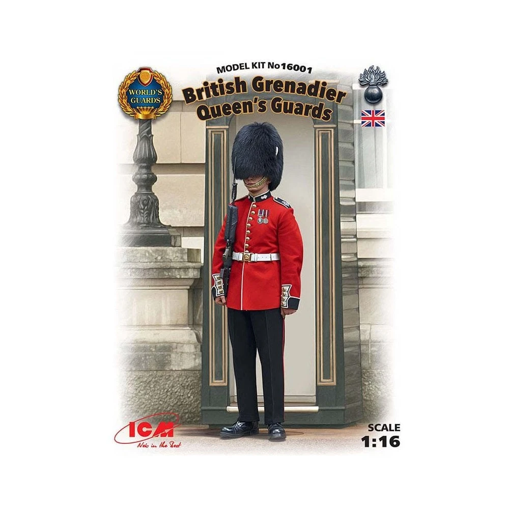 1/16 British Grenadiers Queen’s Guard ICM 16001 3 1/16 British Grenadiers Queen’s Guard ICM 16001