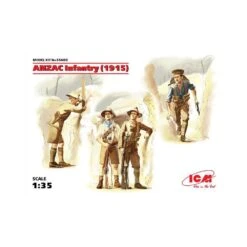 1/35 ANZAC Infantry (1915) 4 Figs ICM 35685