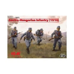 1/35 Austro-Hungarian Infantry (1914) 4 Figs ICM 35673