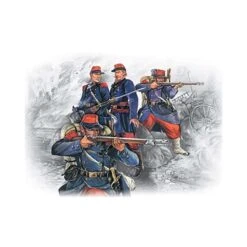 1/35 French Line Infantry (1870-1871) 4 Figs ICM 35061