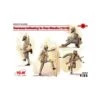 1/35 German Infantry In Gas Masks (1918) 4 Figs ICM 35695 -Scalemodelshop Sales Store 1628590421 52609000