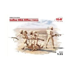 1/35 Indian Sikh Rifles (1944) 4 Figs ICM 35564
