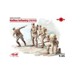 1/35 Italian Infantry (1915) 4 Figs ICM 35687