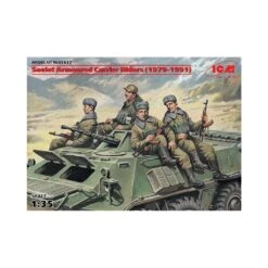 1/35 Soviet Armored Carrier Riders (79-91) 4 Figs ICM 35637