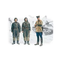 1/35 Soviet Tank Crew (1939-1942) 3 Figs ICM 35181