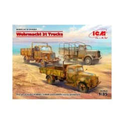 1/35 Wehrmacht 3t Trucks ICM DS3507