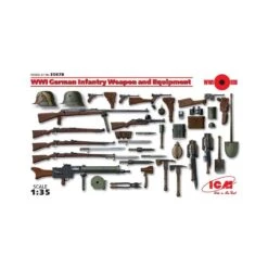 1/35 WWI German Infantry Weapons & Equipment ICM 35678
