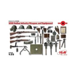 1/35 WWI Italian Infantry Weapons & Equipment ICM 35686