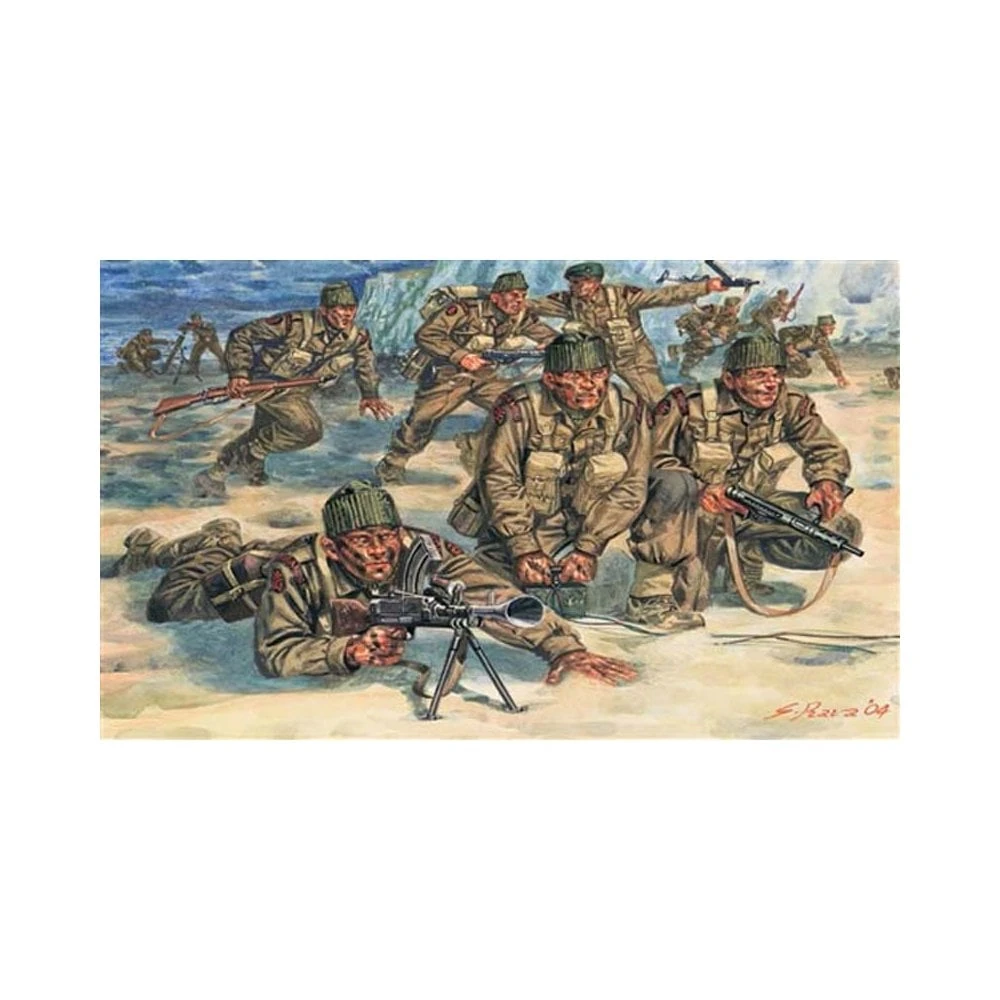 1/72 British Commandos Italeri 6064 3 1/72 British Commandos Italeri 6064