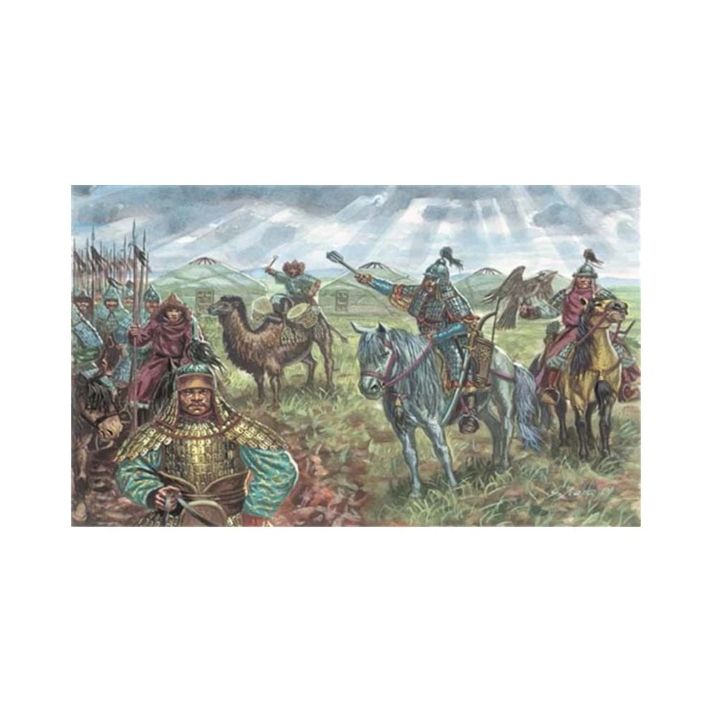 1/72 Mongol Cavalry Italeri 6124 3 1/72 Mongol Cavalry Italeri 6124