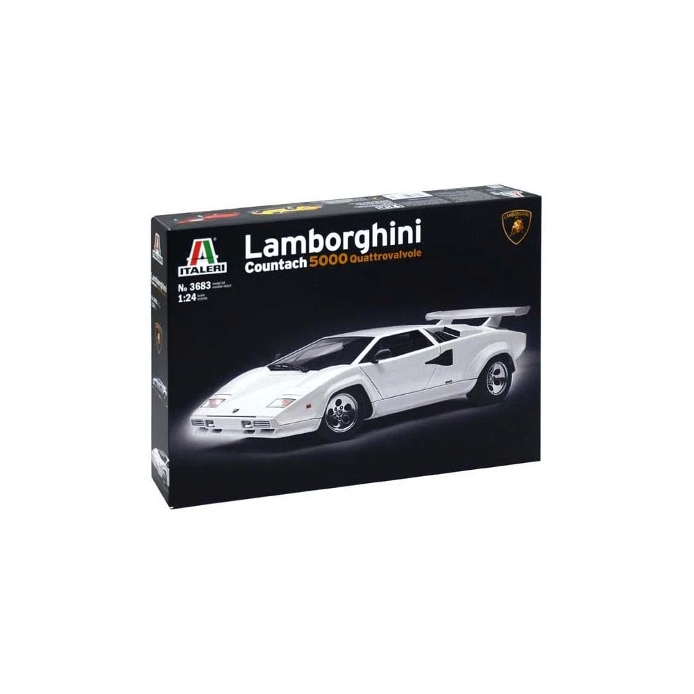 1/24 Lamborghini Countach 5000 Quattrovalvole Italeri 3683 3 1/24 Lamborghini Countach 5000 Quattrovalvole Italeri 3683