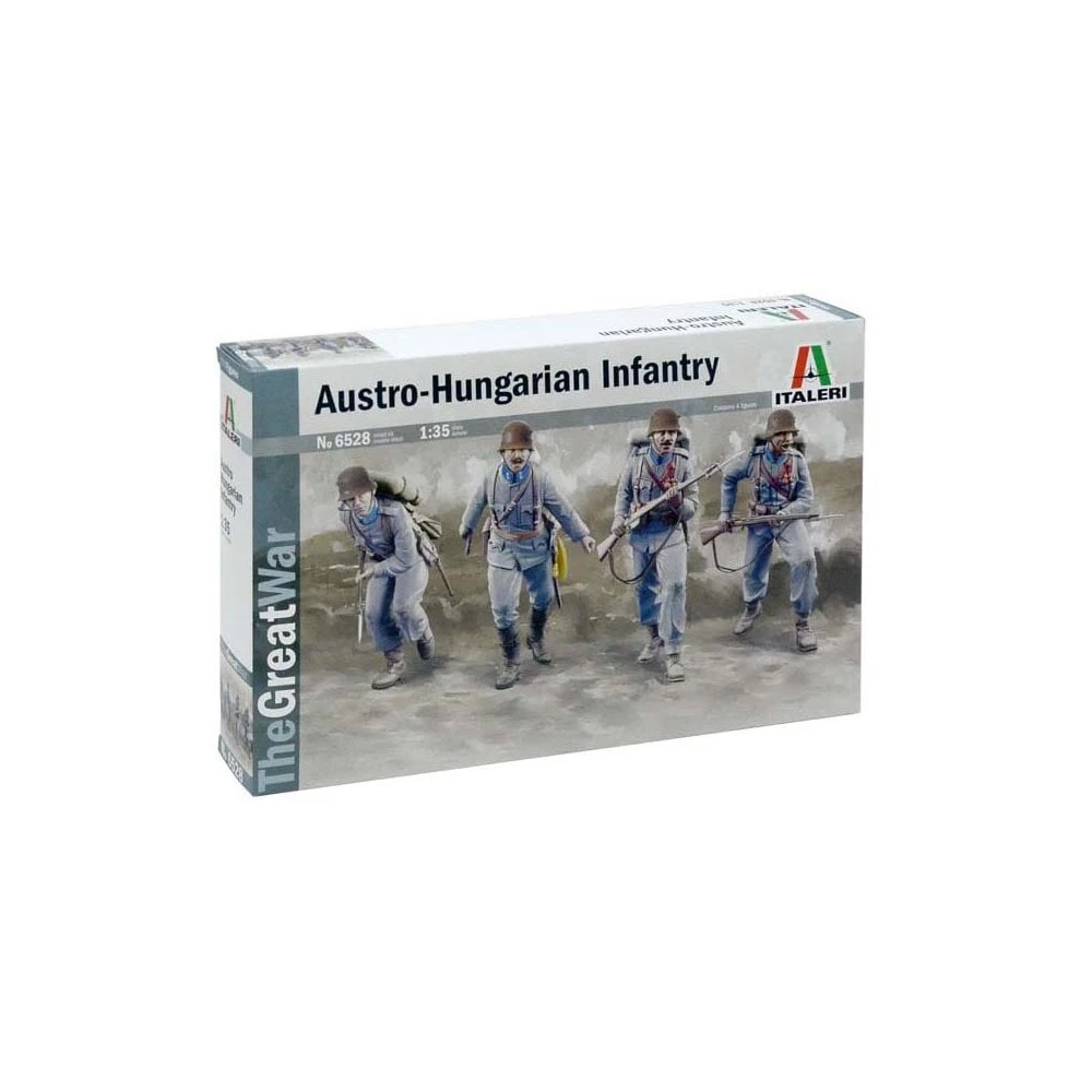 1/35 WWI Austro-Hungarian Infantry 1914 Italeri 6528 3 1/35 WWI Austro-Hungarian Infantry 1914 Italeri 6528