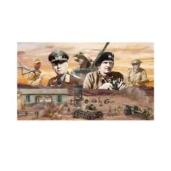 1/72 El Alamein Battle At Rail Station Italeri 6181