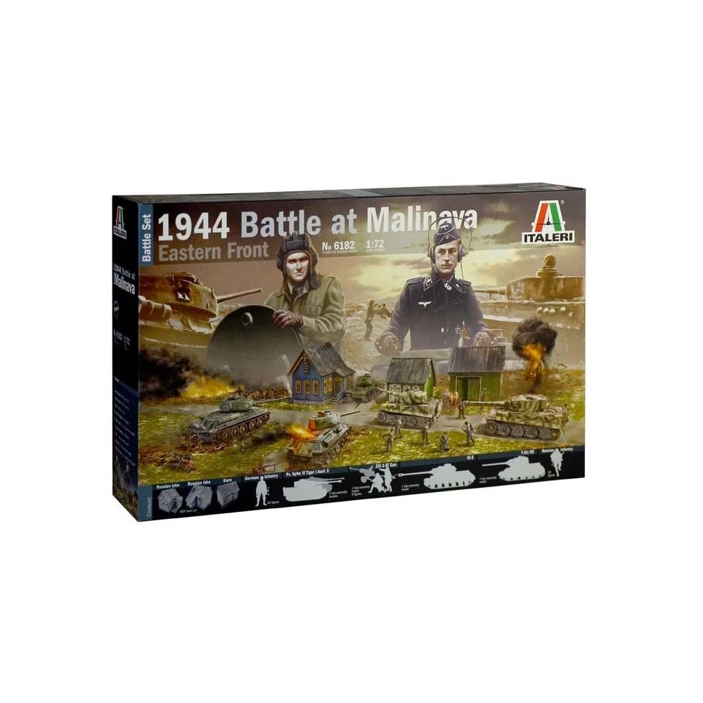 1/72 1944 Battle At Malinava – Battle Set Italeri 6182 3 1/72 1944 Battle At Malinava – Battle Set Italeri 6182