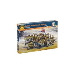 1/72 British Infantry And Sepoys Italeri 6187