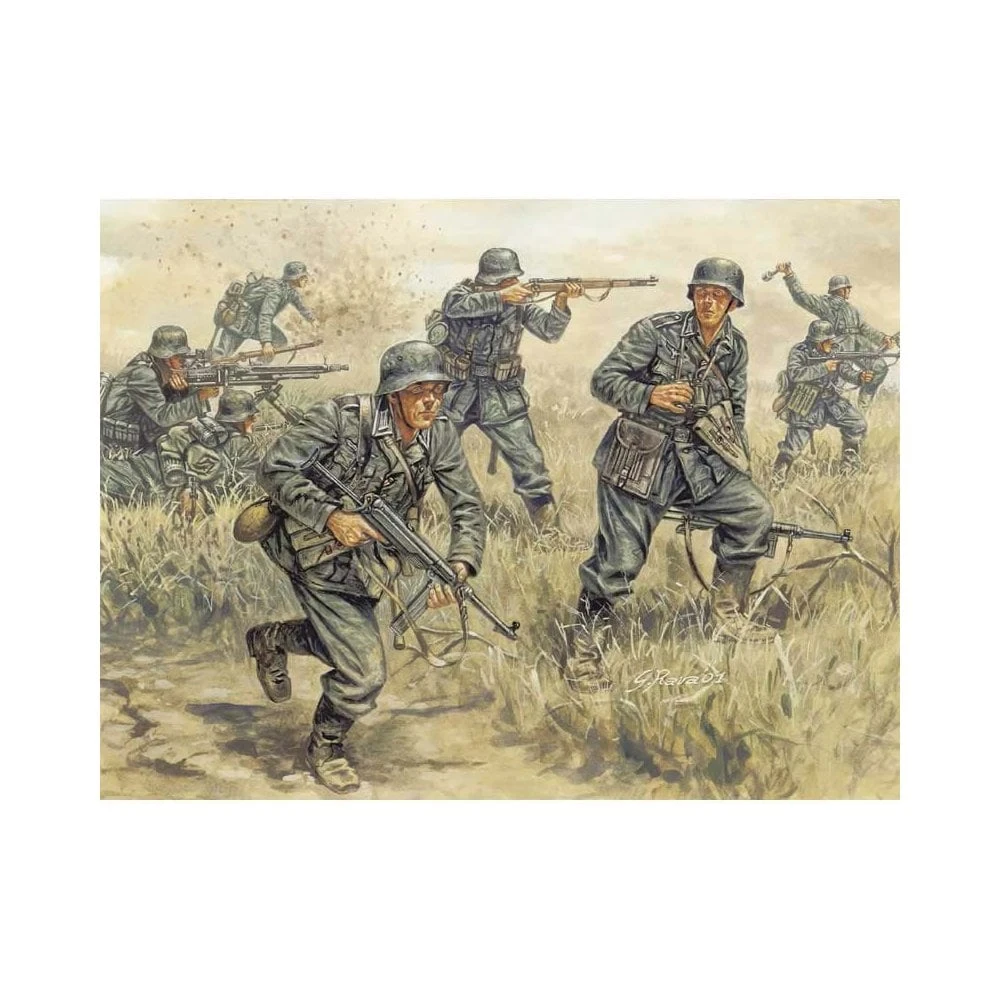 1/72 German Infantry Italeri 6033 3 1/72 German Infantry Italeri 6033