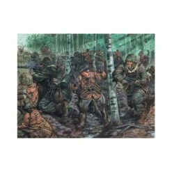 1/72 German Elite Troops Wwii Italeri 6068