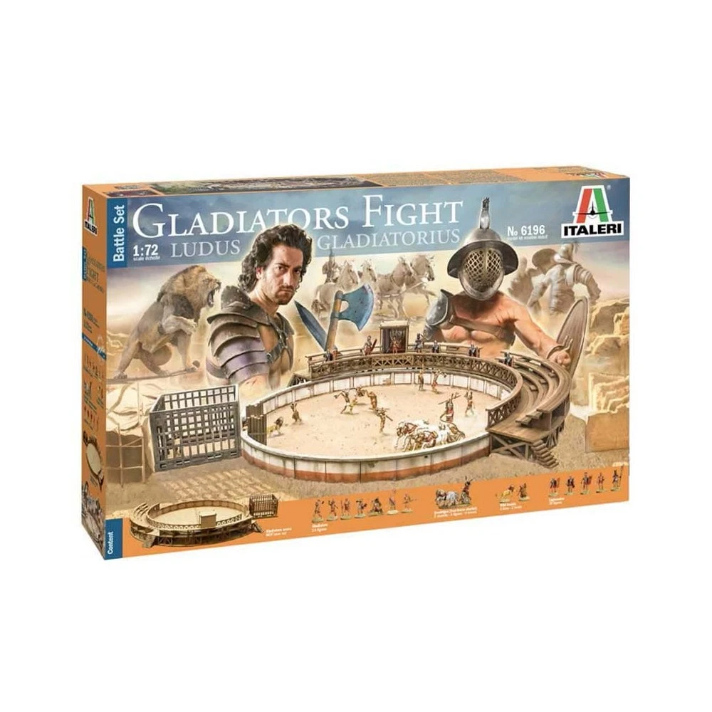 1/72 Gladiators Fight – Battle Set Italeri 6196 3 1/72 Gladiators Fight – Battle Set Italeri 6196