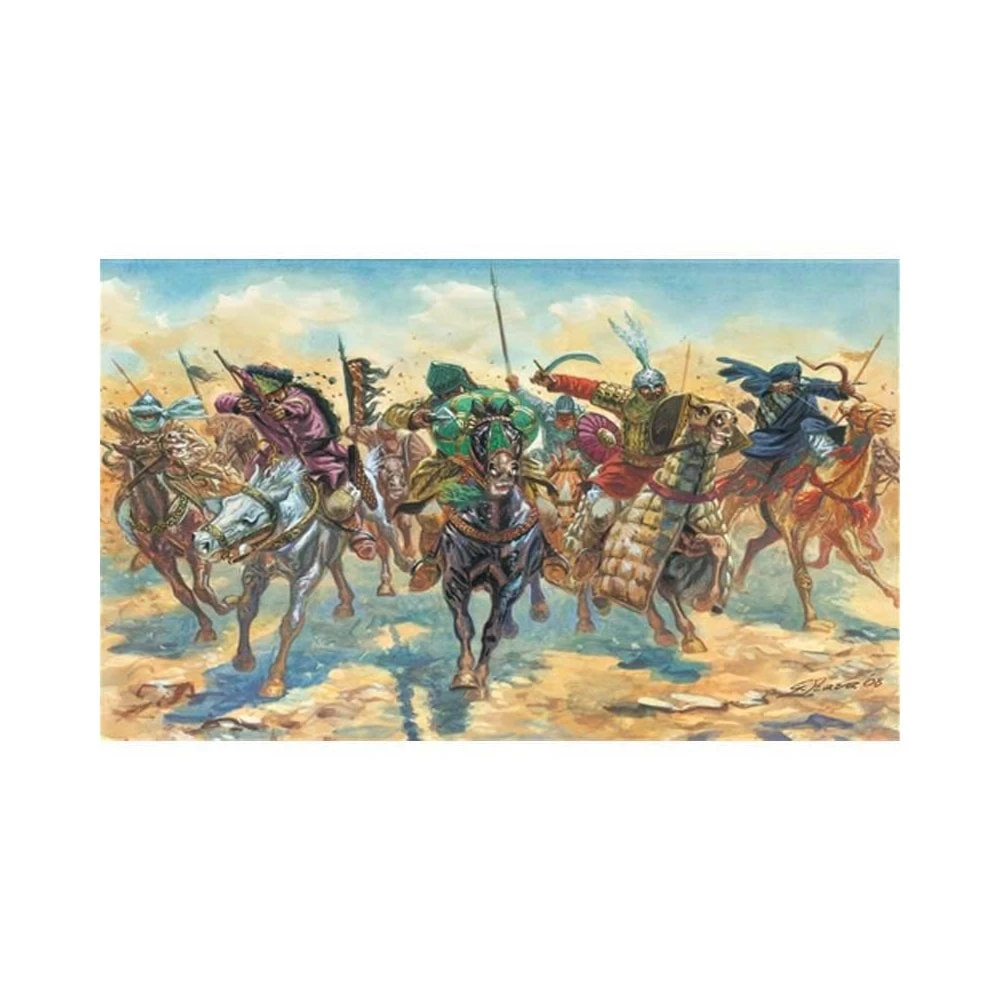 1/72 Medieval Era Arab Warriors Italeri 6126 3 1/72 Medieval Era Arab Warriors Italeri 6126