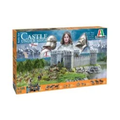 1/72 100 Year War Castle Under Siege Italeri 6185