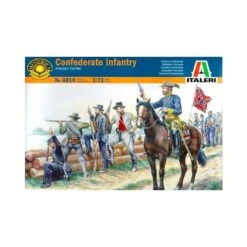 1/72 Confederate Infantry Italeri 6014