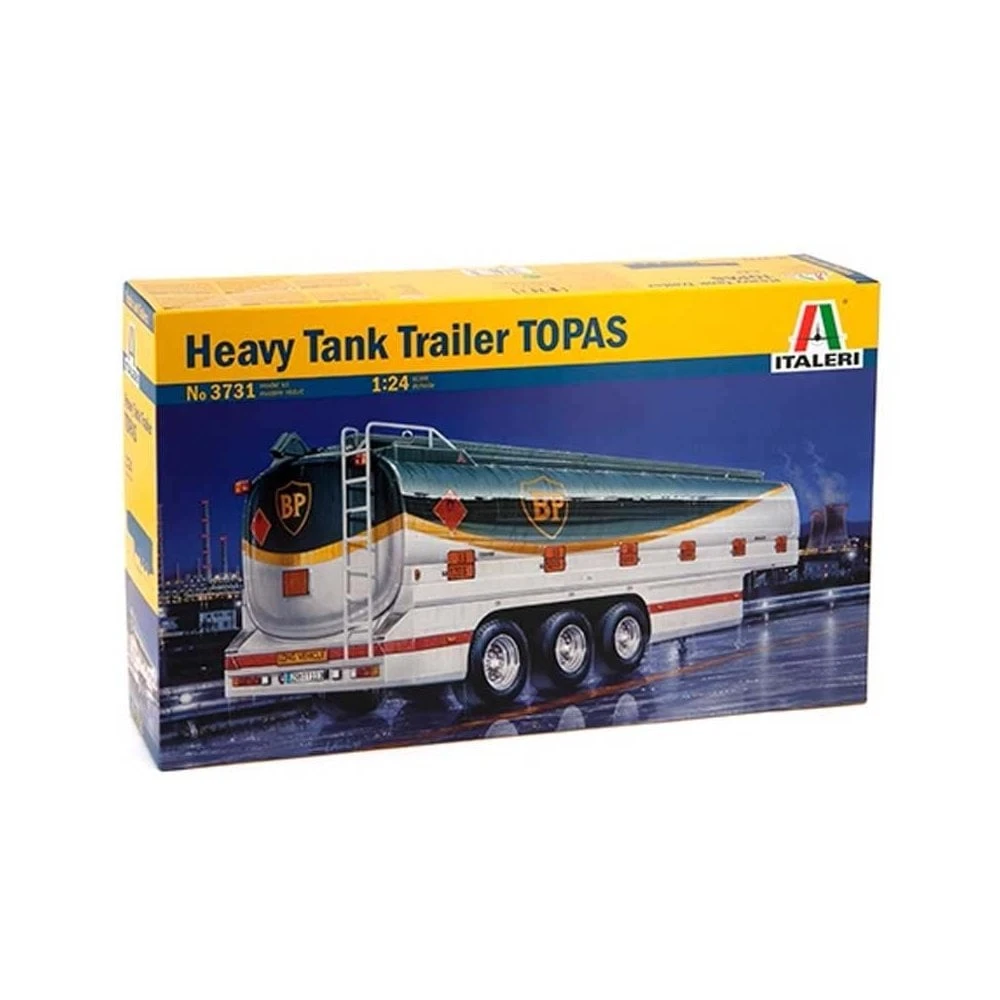 1/24 Heavy Tank Trailer ”Topas” Italeri 3731 3 1/24 Heavy Tank Trailer ”Topas” Italeri 3731