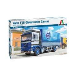 1/24 VOLVO F16 Globetrotter Canvas Truck With Elevator Italeri 3945