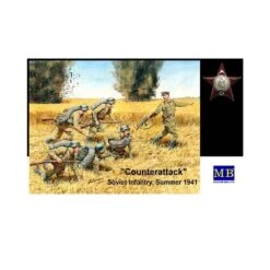1/35 Counterattack Soviet Infantry Summer 1941 Masterbox S3563