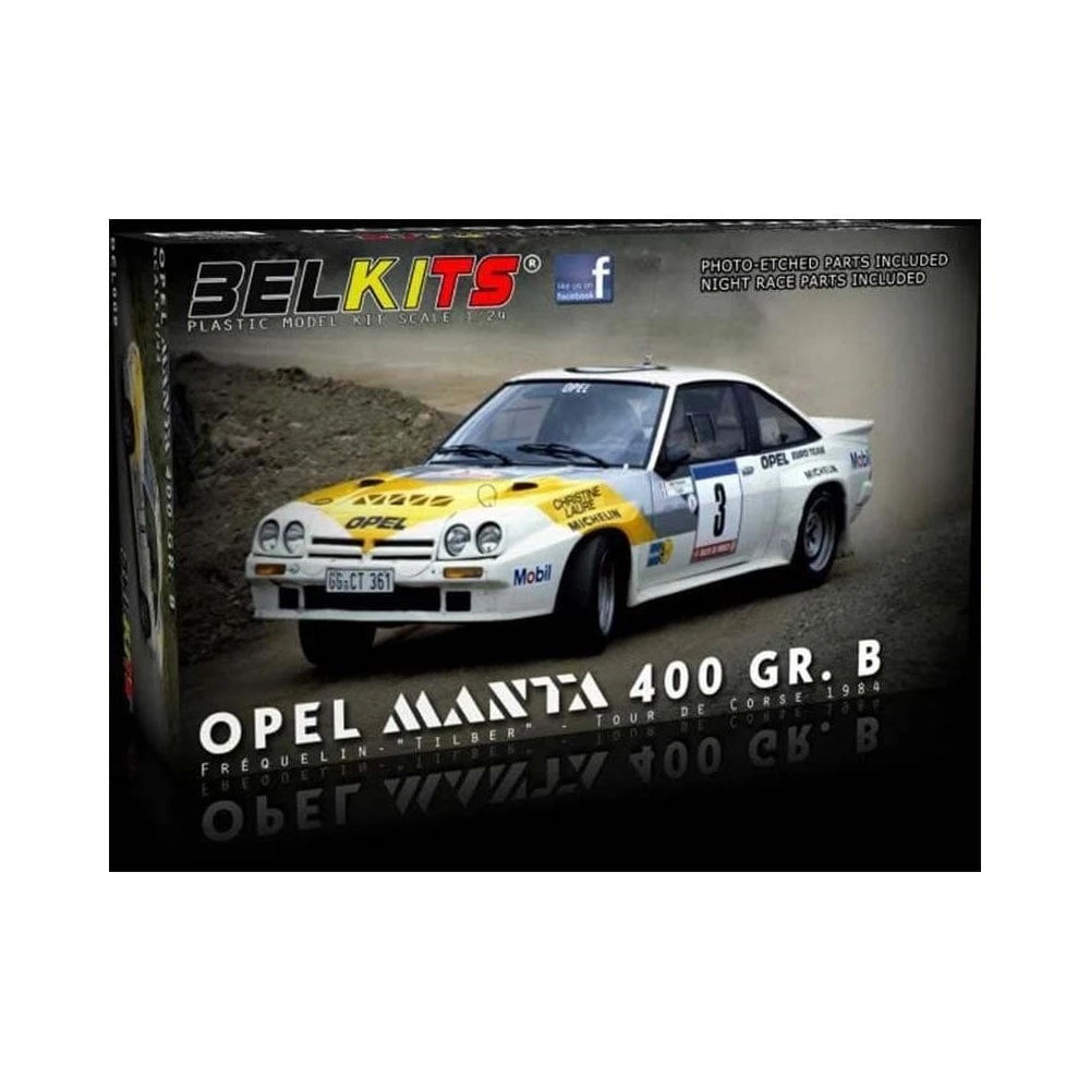 1/24 Opel Manta 400 Gr.B Frequelin Bellkits 008 3 1/24 Opel Manta 400 Gr.B Frequelin Bellkits 008