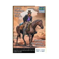 1/35 Gunslinger 2 Gentleman Jim Jameson Masterbox S35204