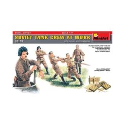 1/35 Soviet Tank Crew At Work Miniart 35153