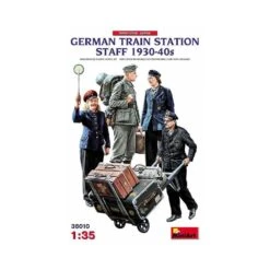 1/35 German Train Station Staff 1930-40’s Miniart 38010