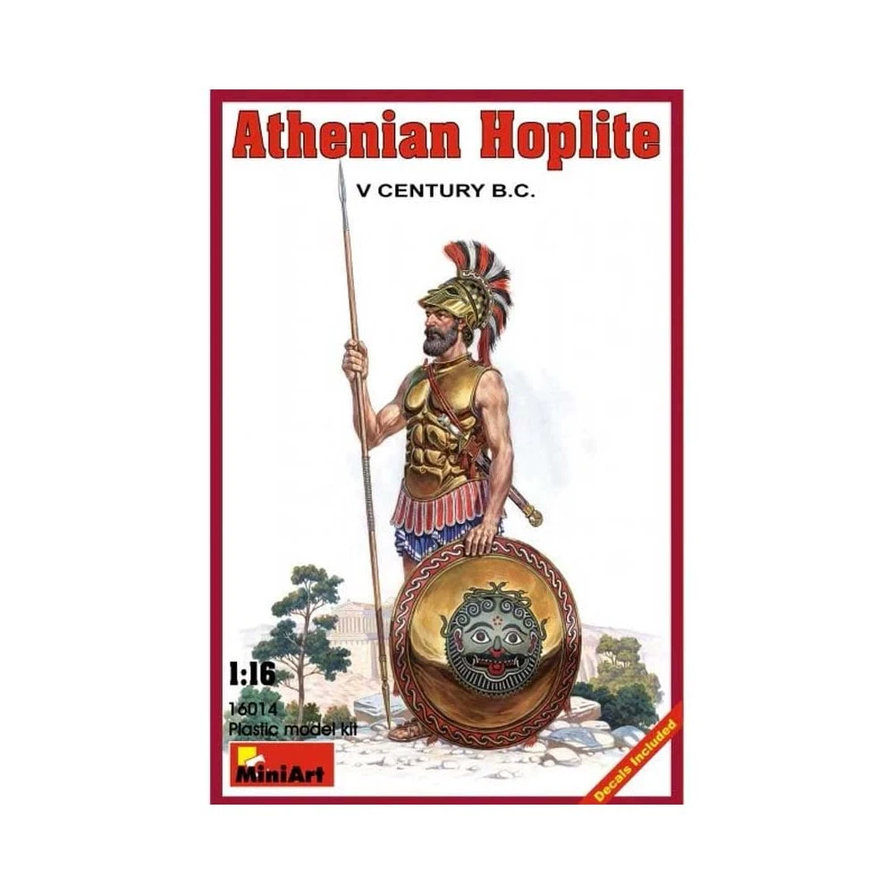 1/16 Athenian Hoplite V Century BC Miniart 16014 3 1/16 Athenian Hoplite V Century BC Miniart 16014