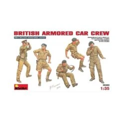 1/35 British Armoured Car Crew Miniart 35069