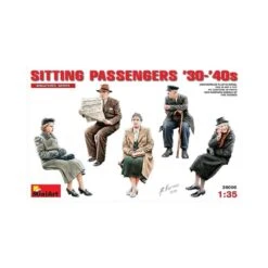 1/35 Sitting Passengers Miniart 38006