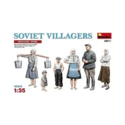 1/35 Soviet Villagers Miniart 38011