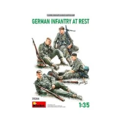 1/35 German Infantry At Rest Miniart 35266