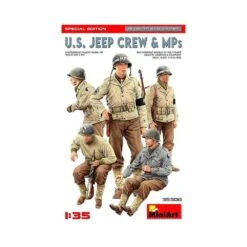 1/35 US Jeep Crew & MPs (Special Edit) Miniart 35308