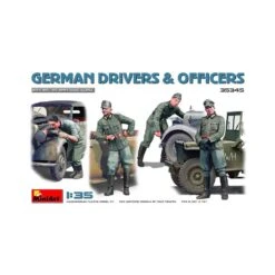 1/35 German Drivers & Officers Miniart 35345