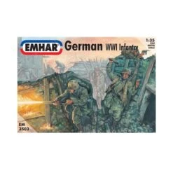 1/35 German WWI Infantry Figures EM3503 Emhar