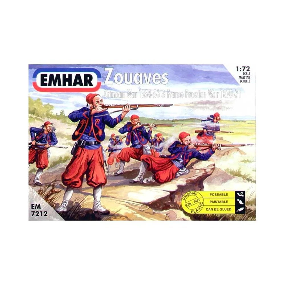 1/72 Zouaves Emhar EM7212 3 1/72 Zouaves Emhar EM7212