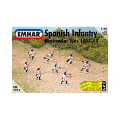 1/72 Spanish Infantry – Peninsular War Emhar EM7215