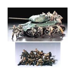 1/35 Russian Army Assault Infantry Figures Tamiya 35207