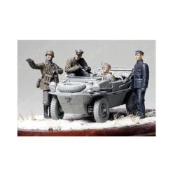 1/35 4 Recon Figures For Schwimwagon Tamiya 35253