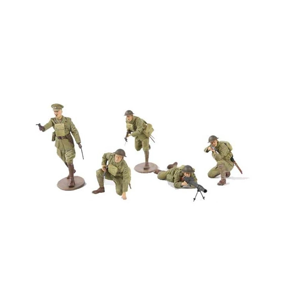 1/35 WWI British Infantry Set X 5 Figs Tamiya 35339 3 1/35 WWI British Infantry Set X 5 Figs Tamiya 35339