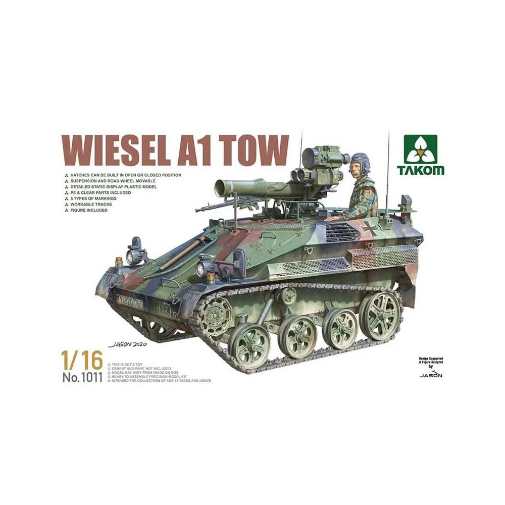 1/16 Wiesel A1 TOW Takom 01011 3 1/16 Wiesel A1 TOW Takom 01011